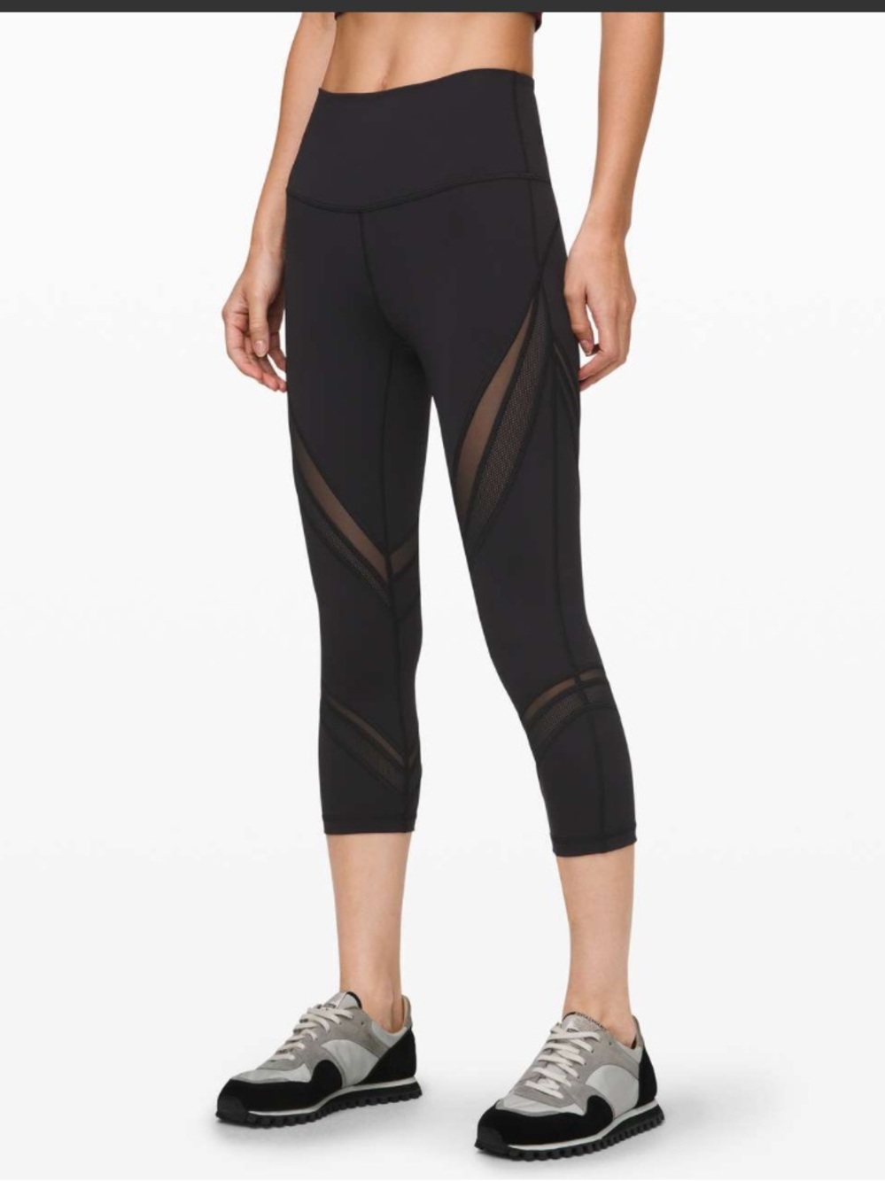 Lululemon Wunder Under High-Rise Crop 21" *Mesh size 4